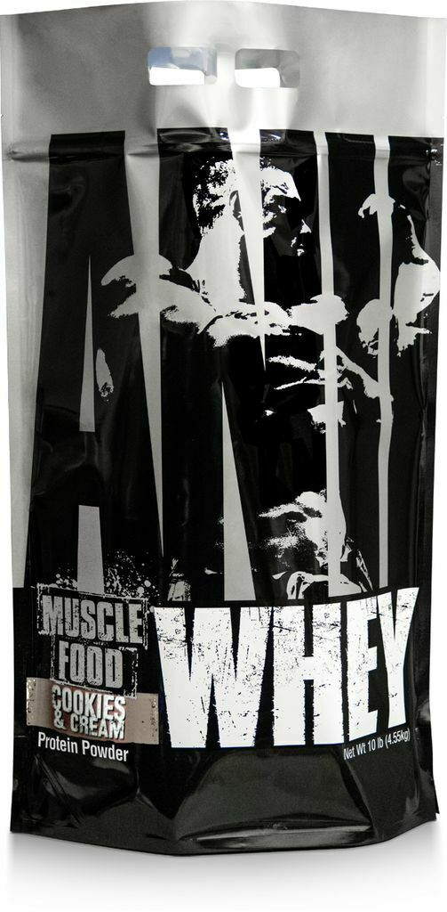 Universal Nutrition ANIMAL WHEY Protein Powder 10lb Bag – Cookies N Cream