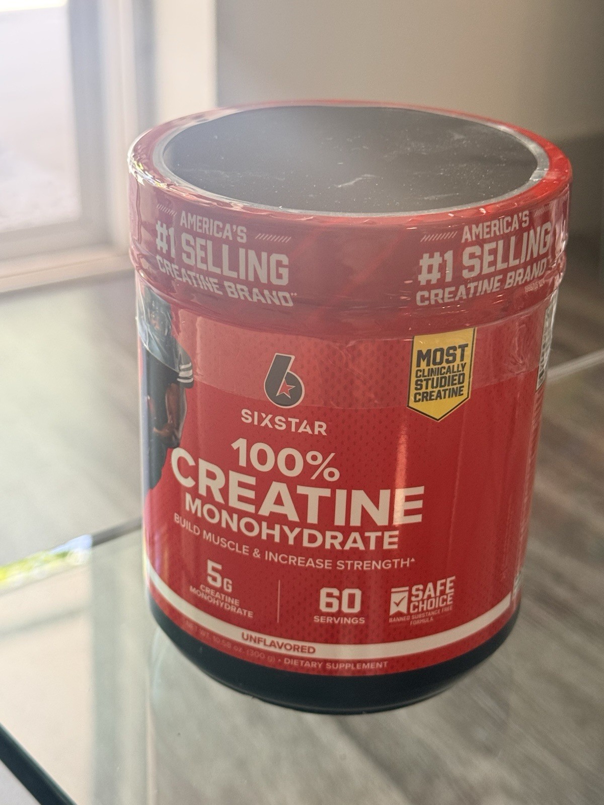 Six Star Pro Nutrition Creatine – Unflavored Creatine Powder 10.58oz NEW SEALED