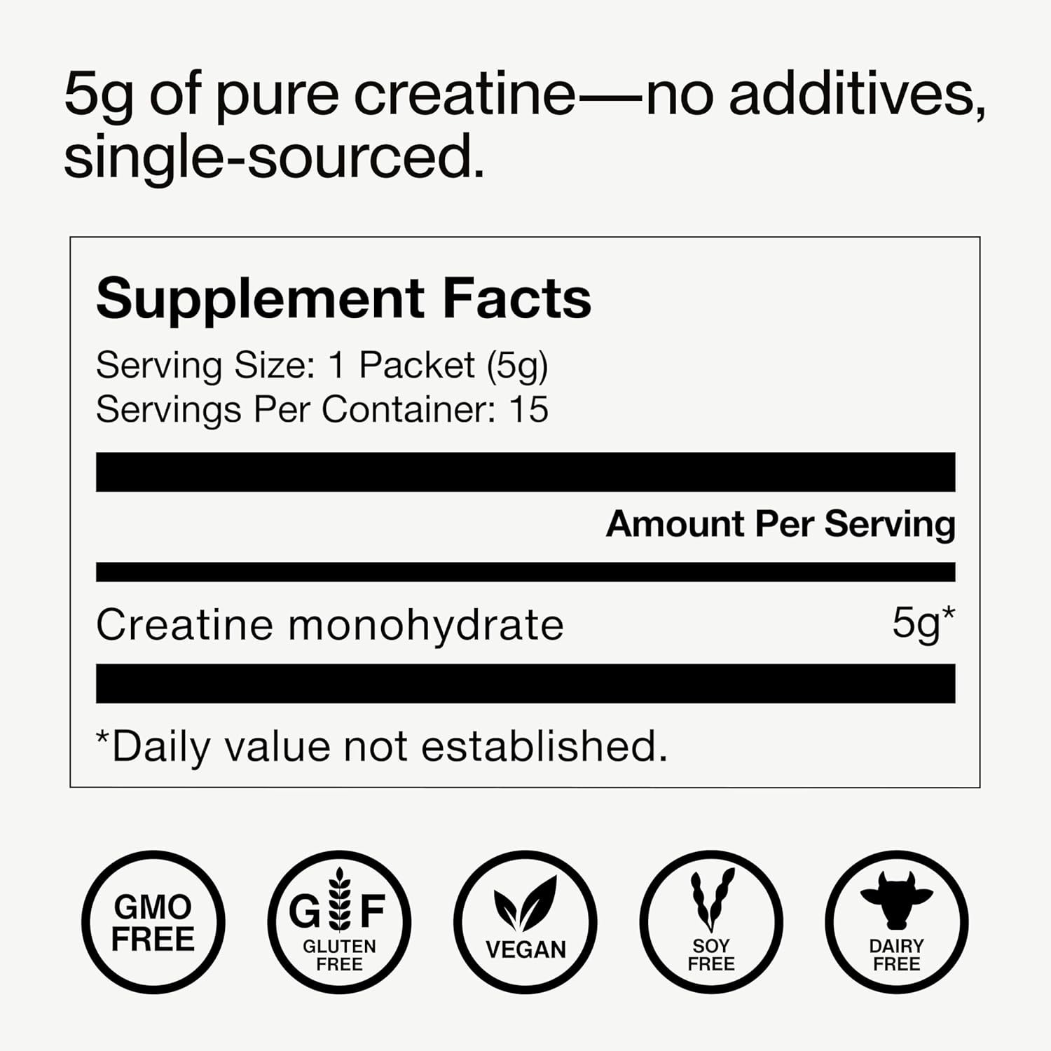 Creatine Monohydrate Powder – Creatine Powder – Supports Strength, Lean Muscl…