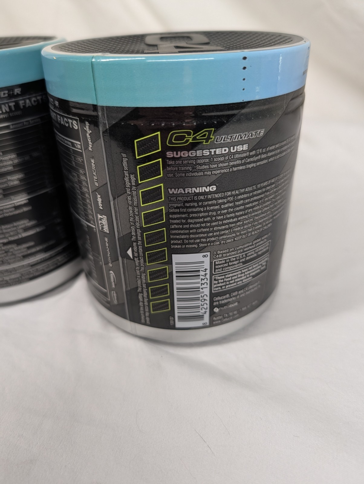 C4 Ultimate Pre-Workout Frozen Bombsicle 20 Servings Sealed BB 06/26 – 2 Jars