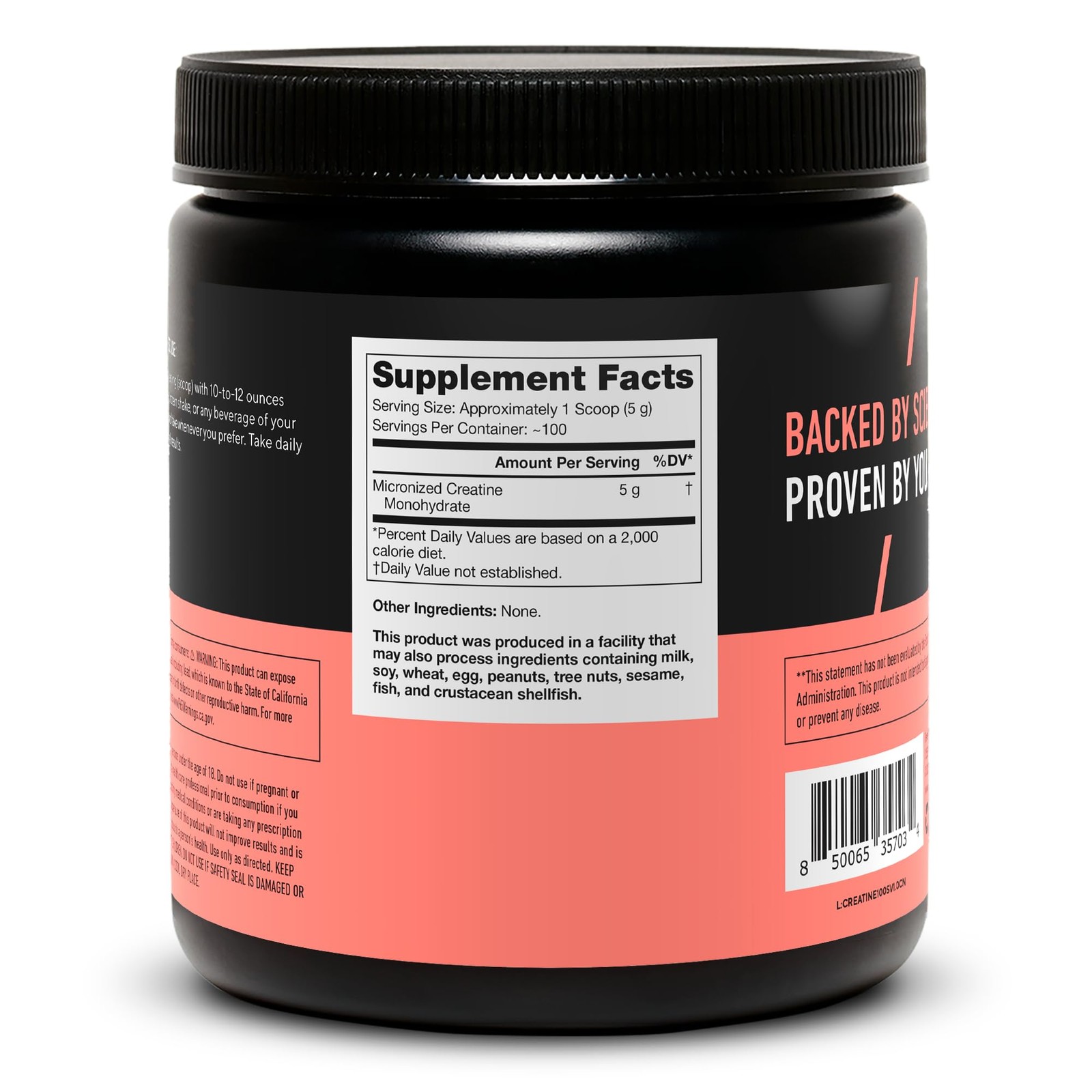 LEGION Micronized Creatine Monohydrate Supplement Clean Creatine Powder for …
