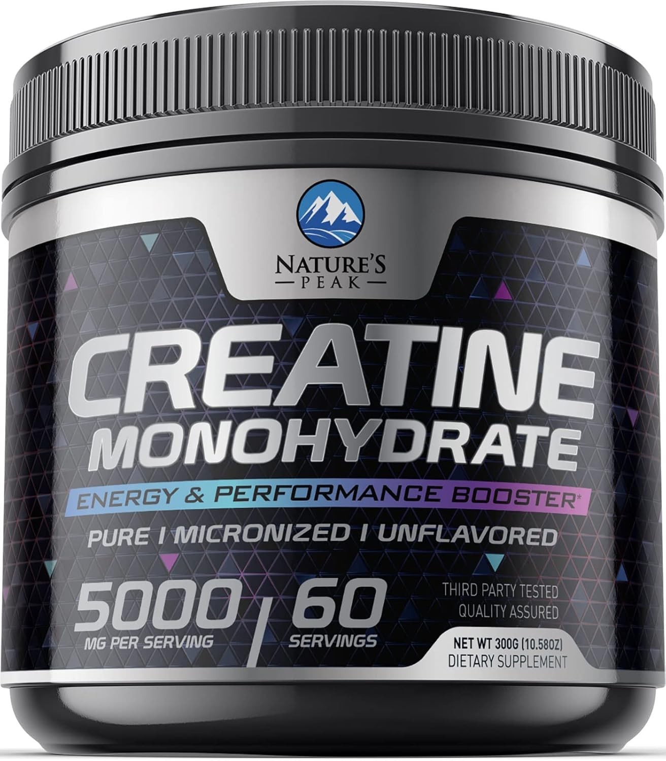 Creatine Monohydrate 5000Mg per Serving – Pure Micronized Creatine Powder Supple