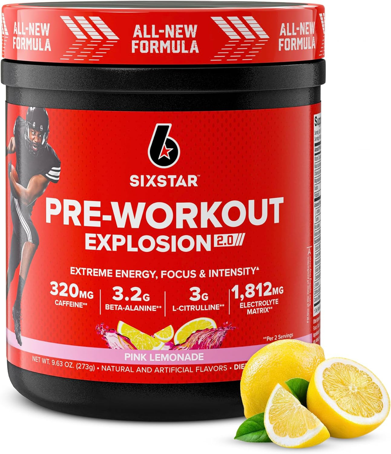 Pre-Workout Powder for Men & Women, Pink Lemonade (30 Servings) – Preworkout Exp