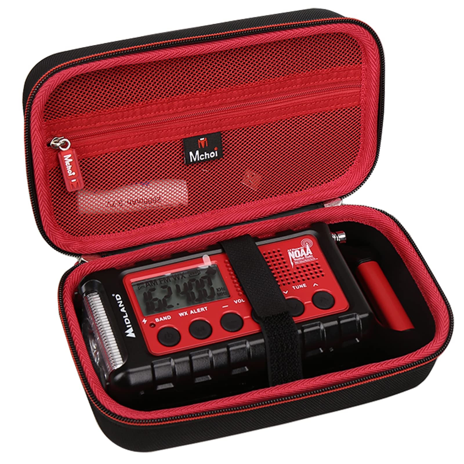 Mchoi Hard Travel Case for NOCO GENIUS5 Battery Charger – Protective EVA Storage