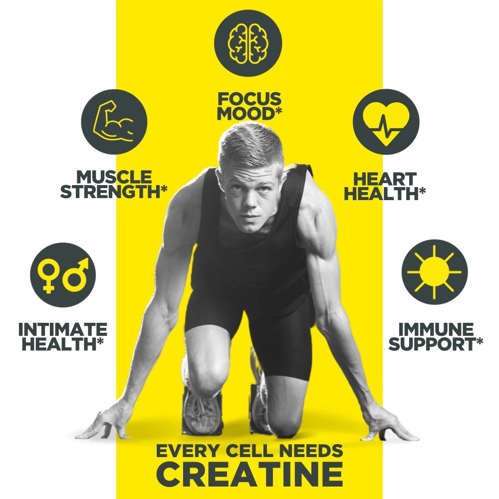 CON-CRET Patented Creatine HCl Lemon Lime Powder, Workout Supplement,48 Servings