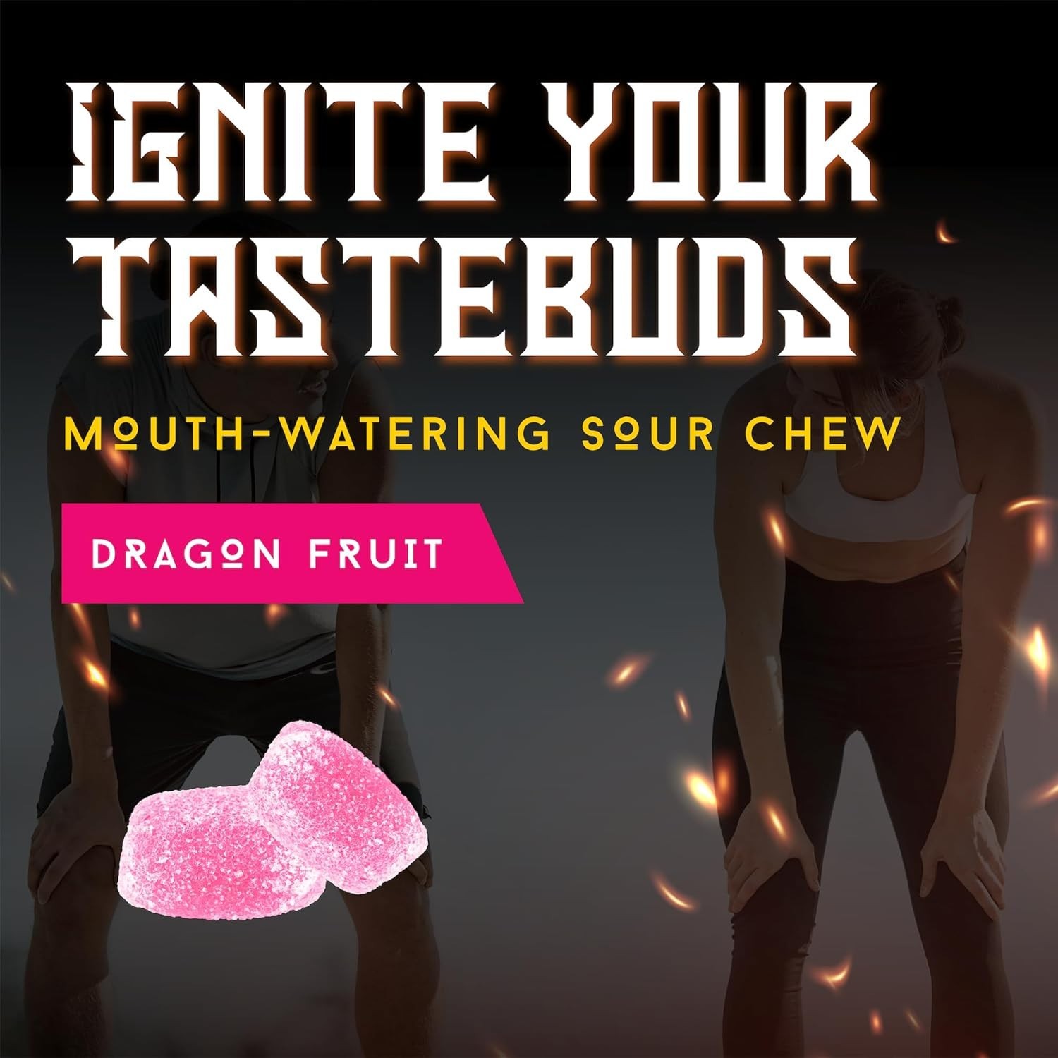 After Burn Creatine Monohydrate Chews Pre Post Workout Recovery Muscle NEW
