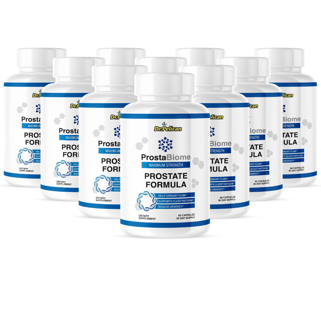 ProstaBiome – Prostate Support- 10 Bottles- 600 Capsules