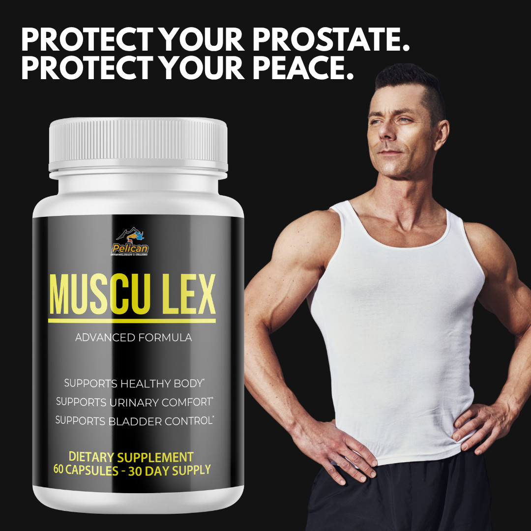Muscu Lex – Prostate Support- 5 Bottles- 300 Capsules
