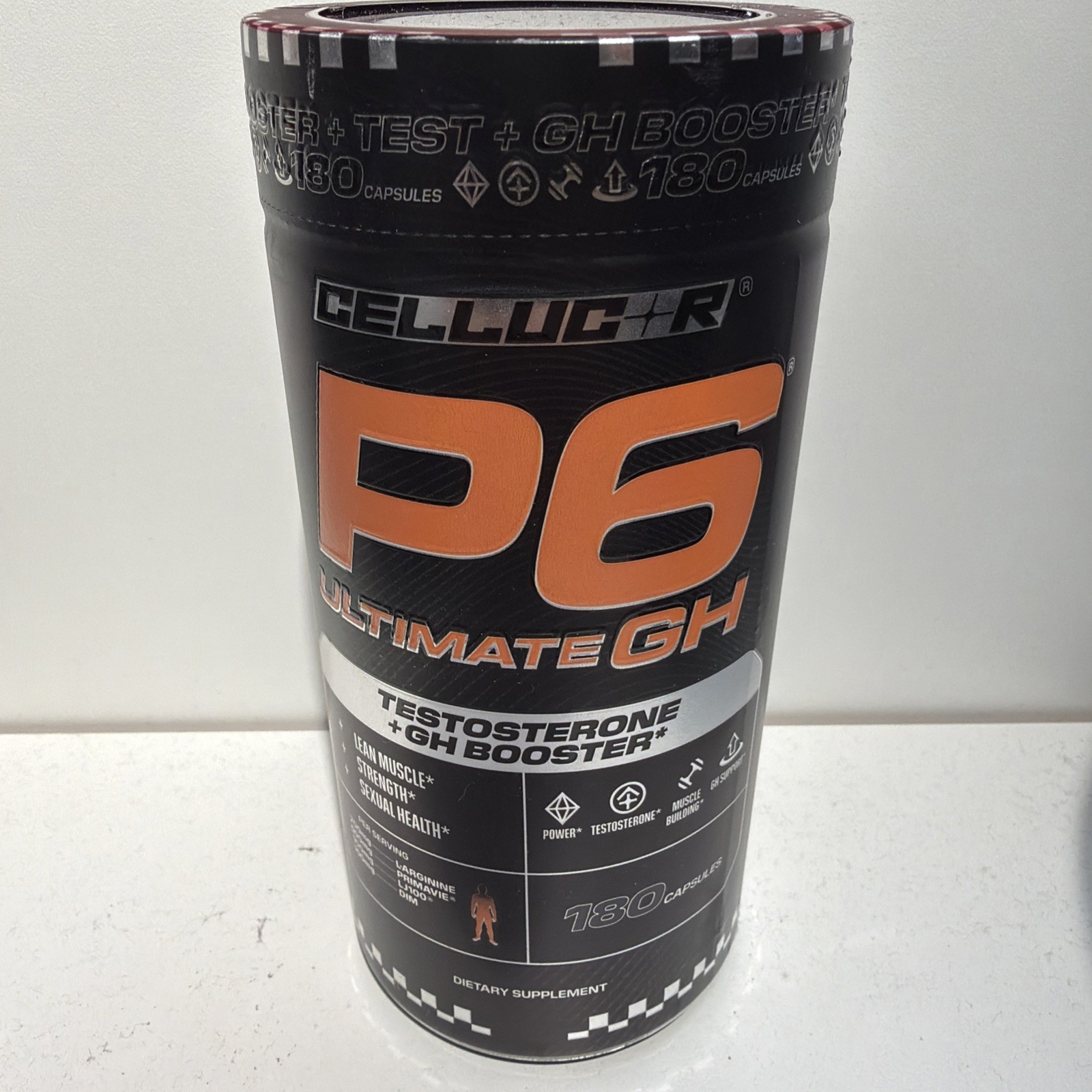 Cellucor P6 Ultimate GH Test Booster – 180 Capsules NEW EXP 10/2027
