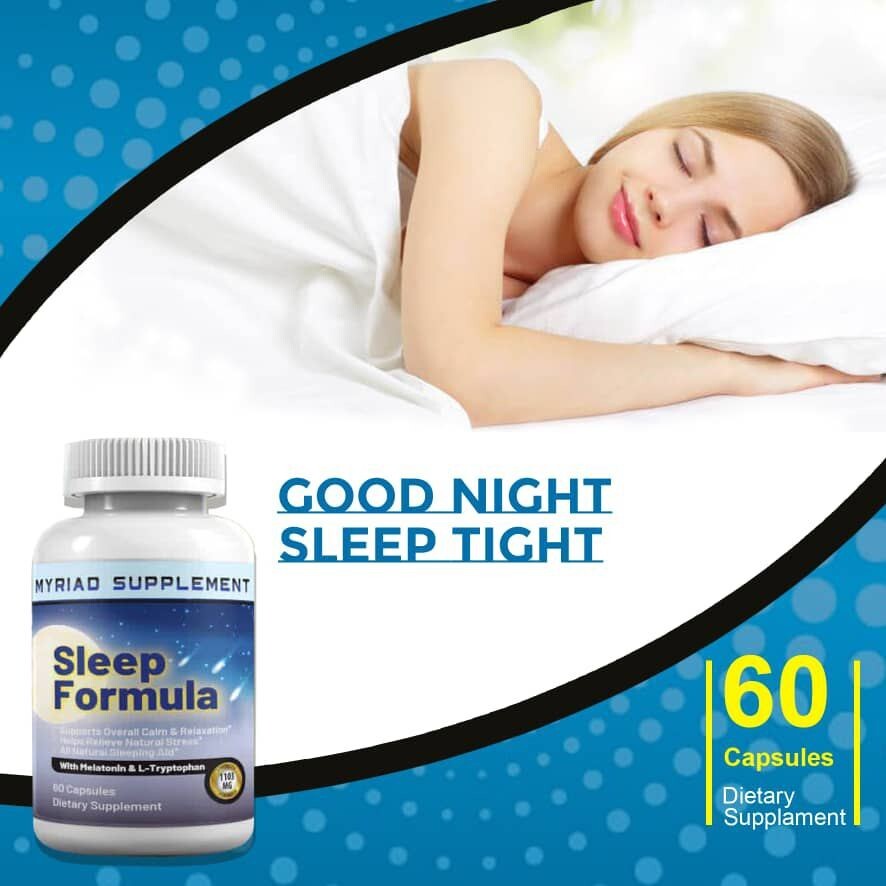 Extra Strength Sleeping Pills/Stress Relief Timed Release capsules Body recovery