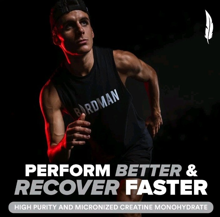 BIRDMAN Micronized Creatine Monohydrate Powder 80 Servings 400 g Exp. 4/2028