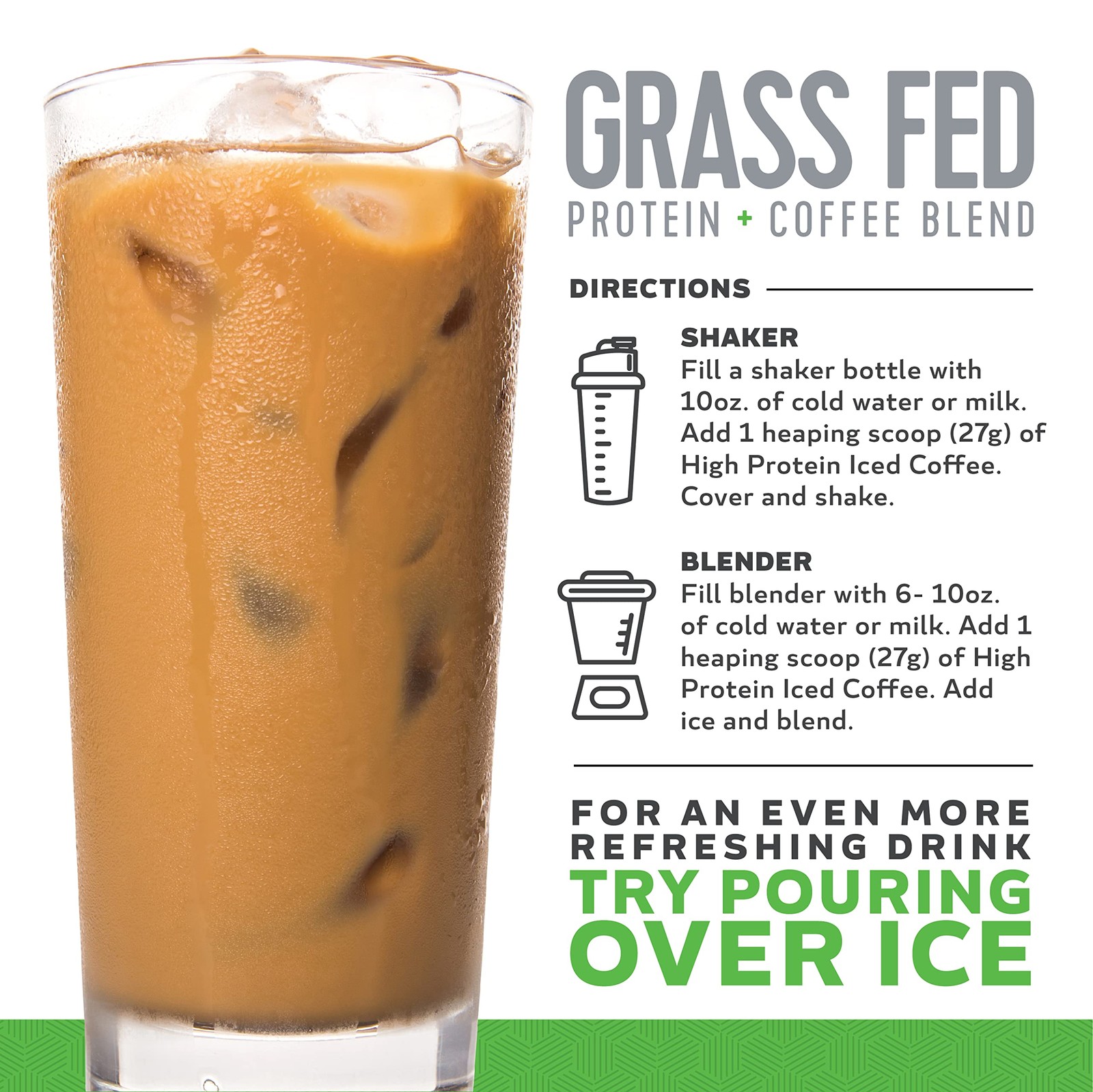 Coffee High Protein Coffee Keto Friendly 18g of Protein 2g Carbs Natural Ingredi