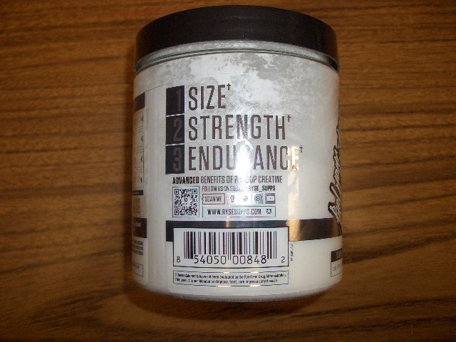 Ryse Element Series Creatine Monohydrate Powder – Size: 10.6 oz Exp 2/2027