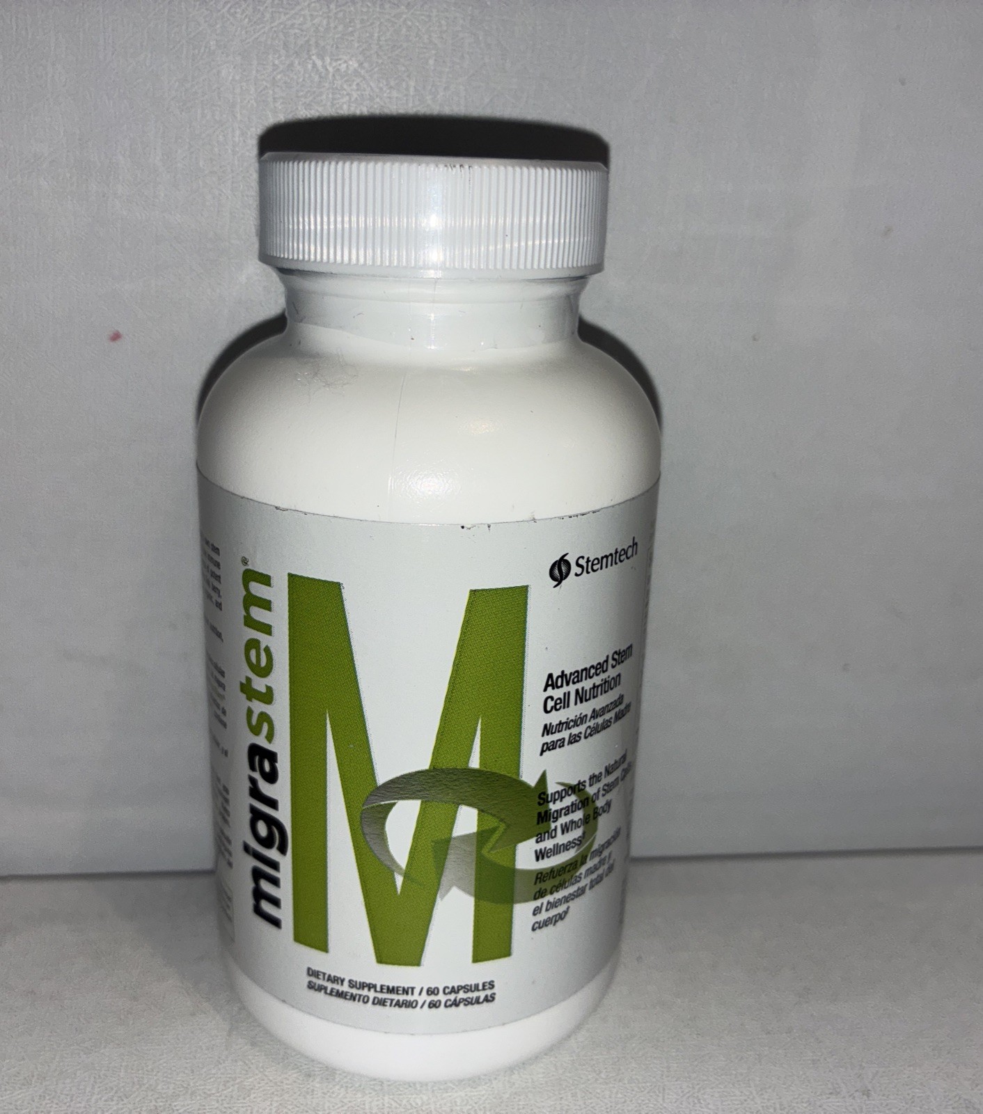 StemTech Migrastem 60 Capsules Advanced Stem Cell Nutrition/Exp 11/2027