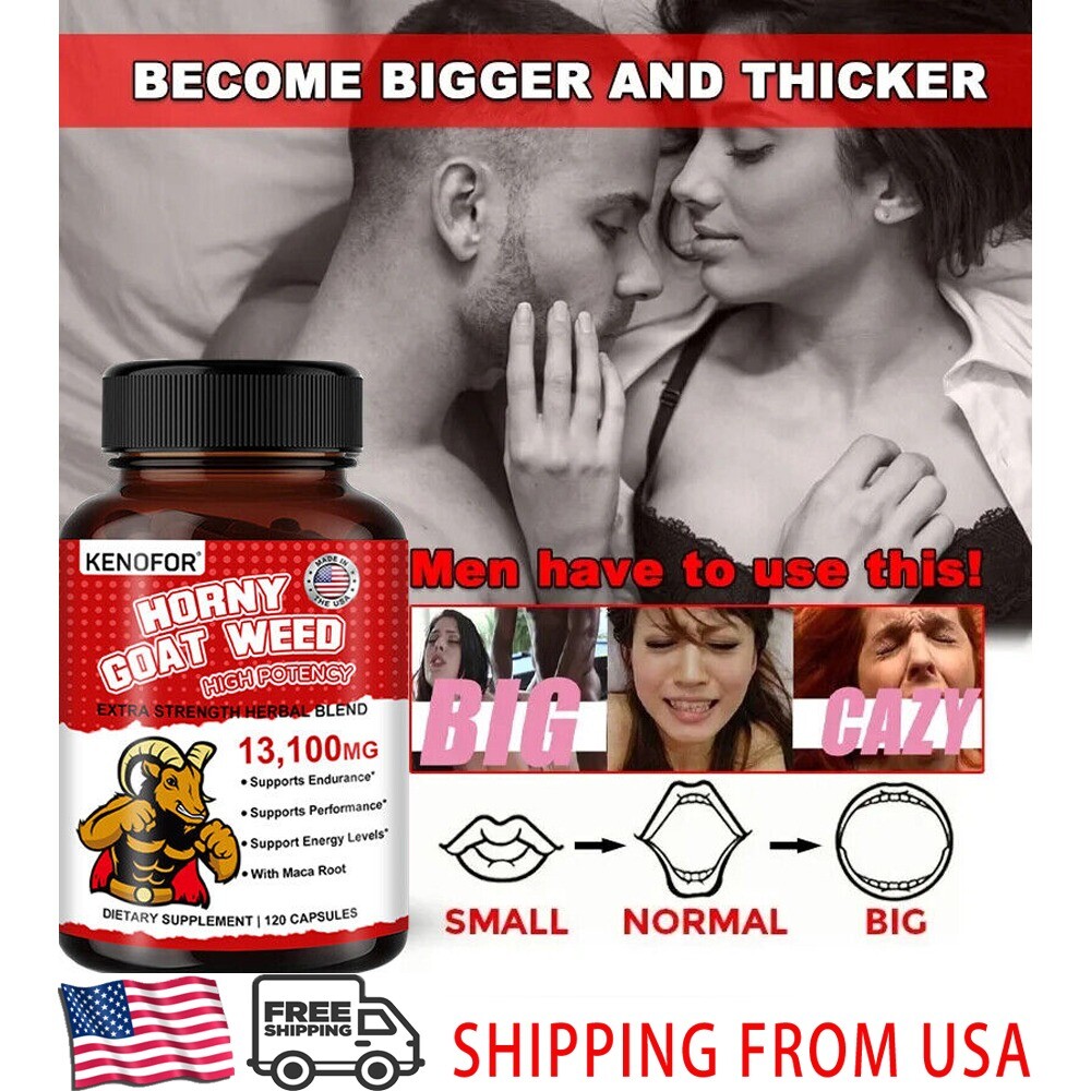 Horny Goat Weed Complex | 13,100 mg | 120 Capsules | Vegetarian | by KENOFOR