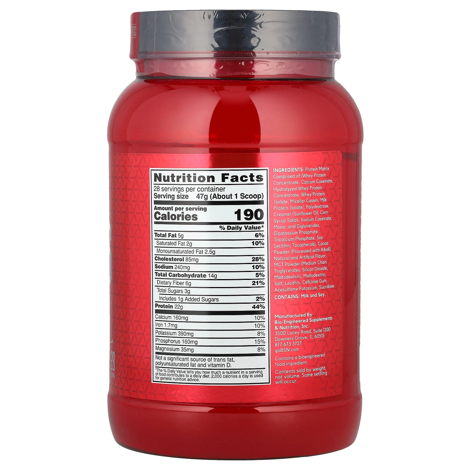 Syntha-6, Ultra Premium Protein Matrix, Chocolate Milkshake, 2.91 lb (1.32 kg)