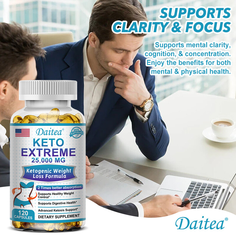 KETO BHB CAPSULES 25000MG FOR ADVANCED WEIGHT LOSS NEW