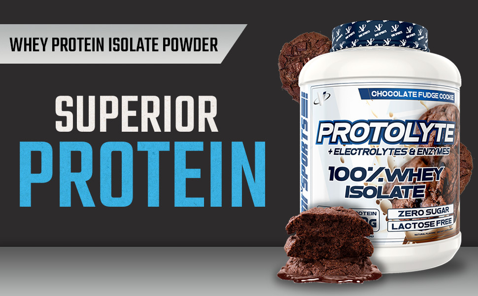 VMI Sports® ProtoLyte® 100% Whey Protein Isolate 4.6lb – Chocolate Fudge Cookie