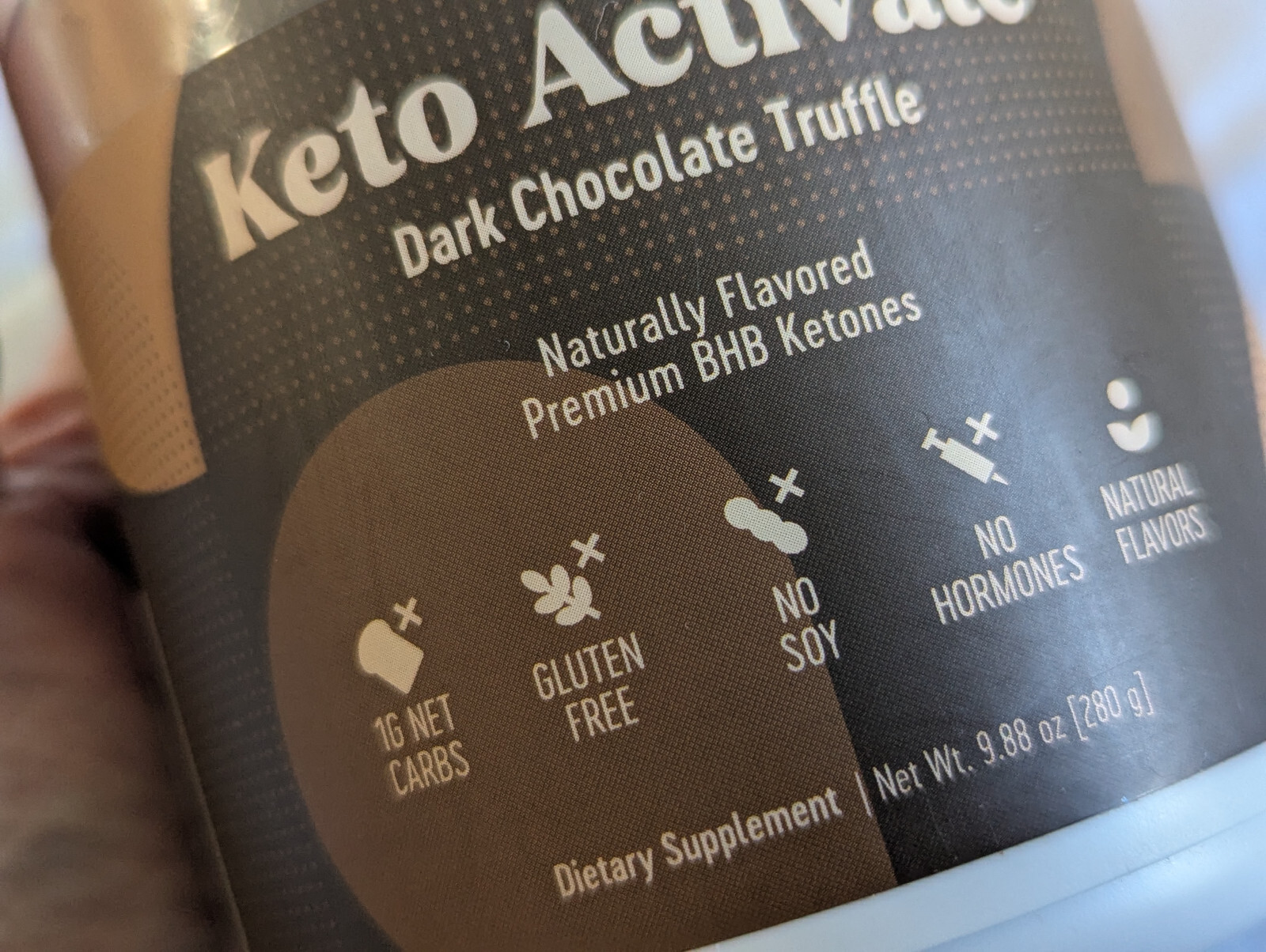 Konscious Keto Activate Dark Chocolate Truffle Premium BHB Ketones sealed 9/26