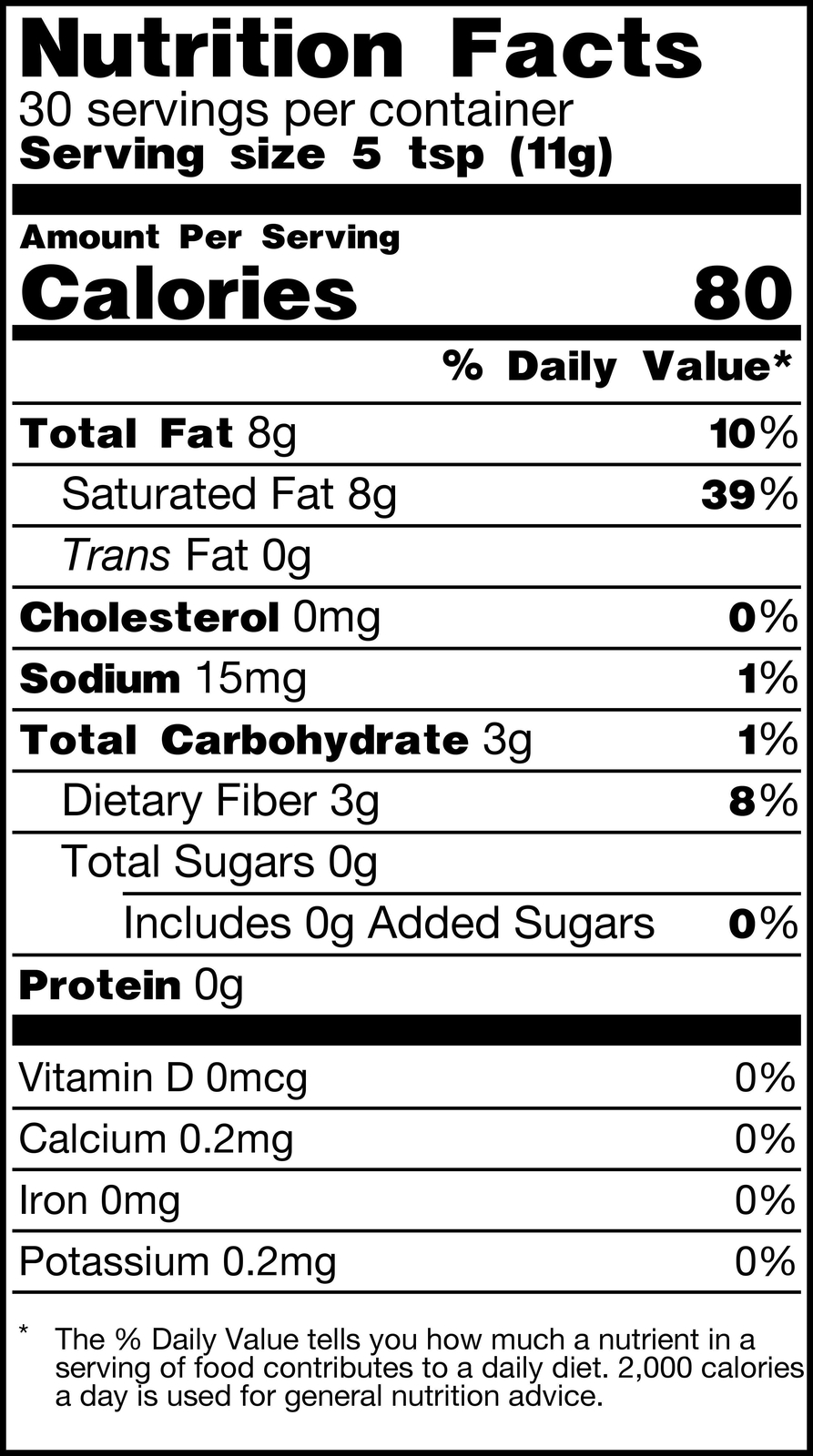 Creamy Keto MCT Powder
