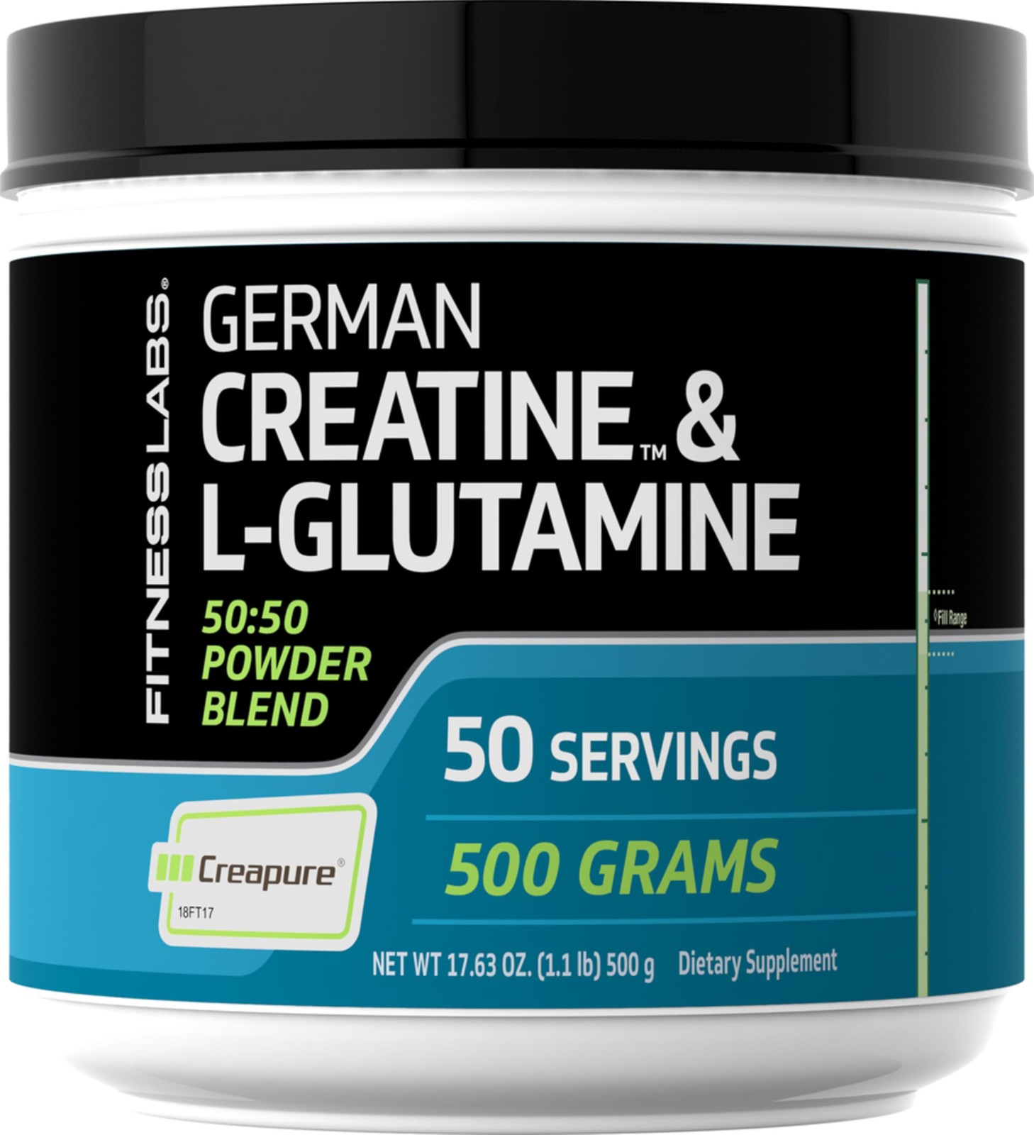 German Creatine and L-Glutamine | 1.1 lbs | Monohydrate and Creapure Powder |…
