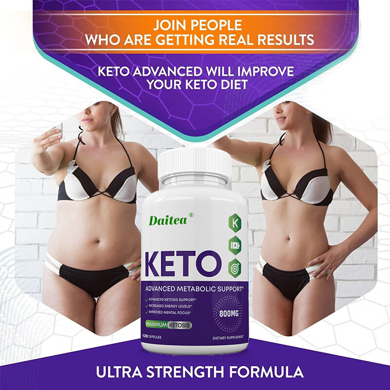 Keto ACV Diet Capsules for Fat Burning, Weight Loss and Detoxification