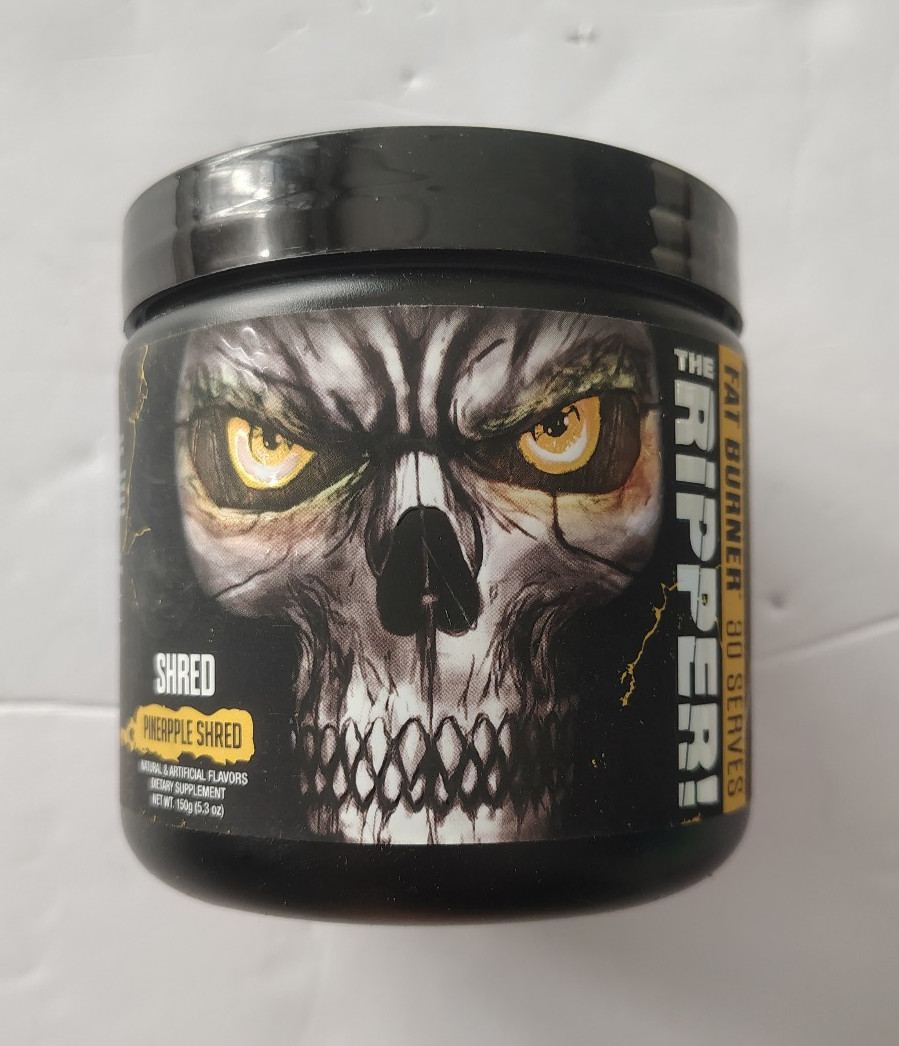 The Ripper! Fat Burner Pre-workout – Pineapple – 5.3 oz (150 g) – EXP 06/28