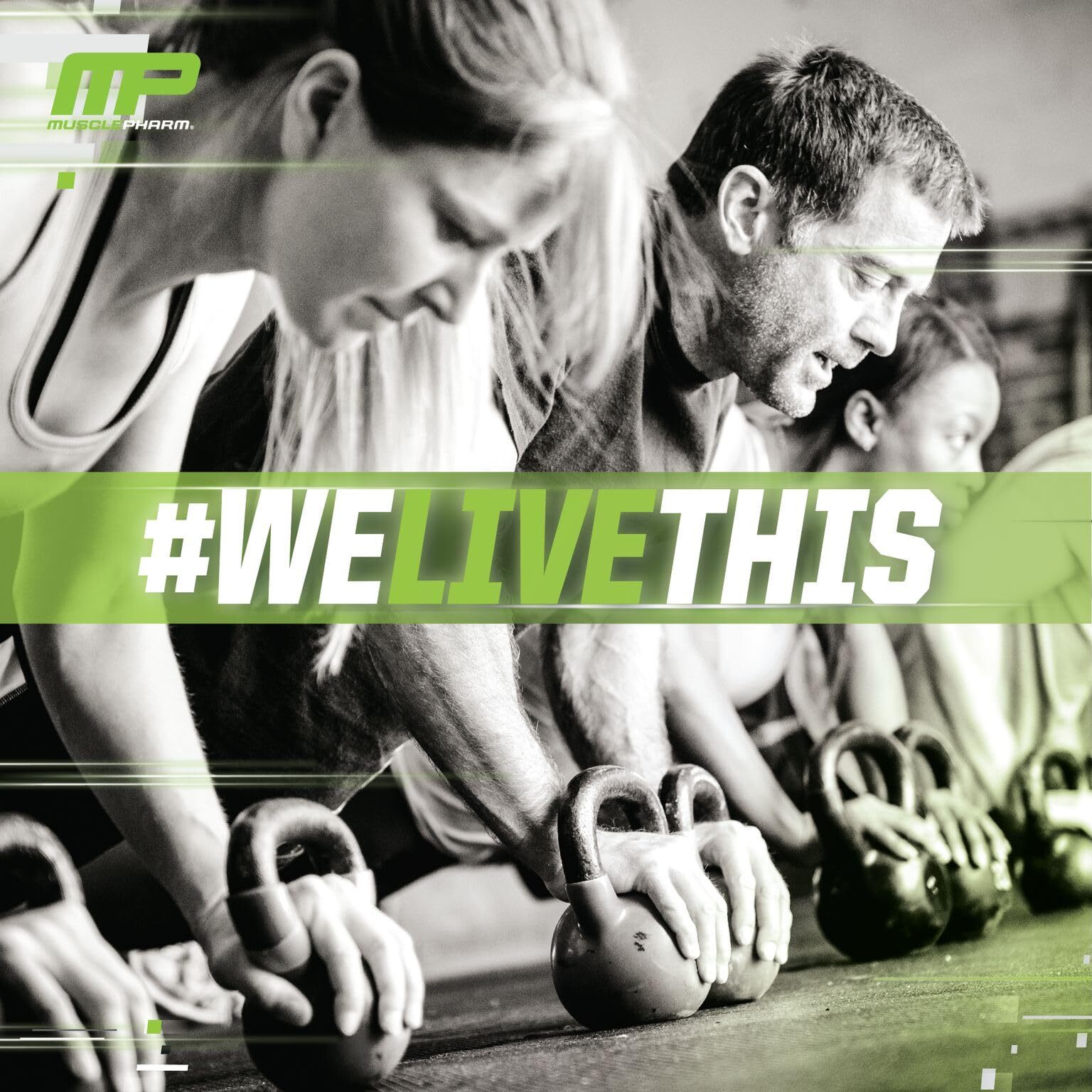 MusclePharm BCAA Powder Fruit Punch 30 Servings Amino Acids for Recovery