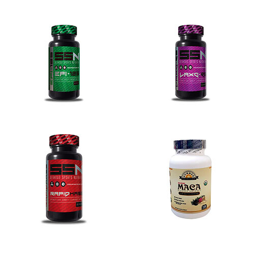 SSN – Serious Sports Nutrition Natural Anabolic Test Boost PCT Stack- EpiCat,