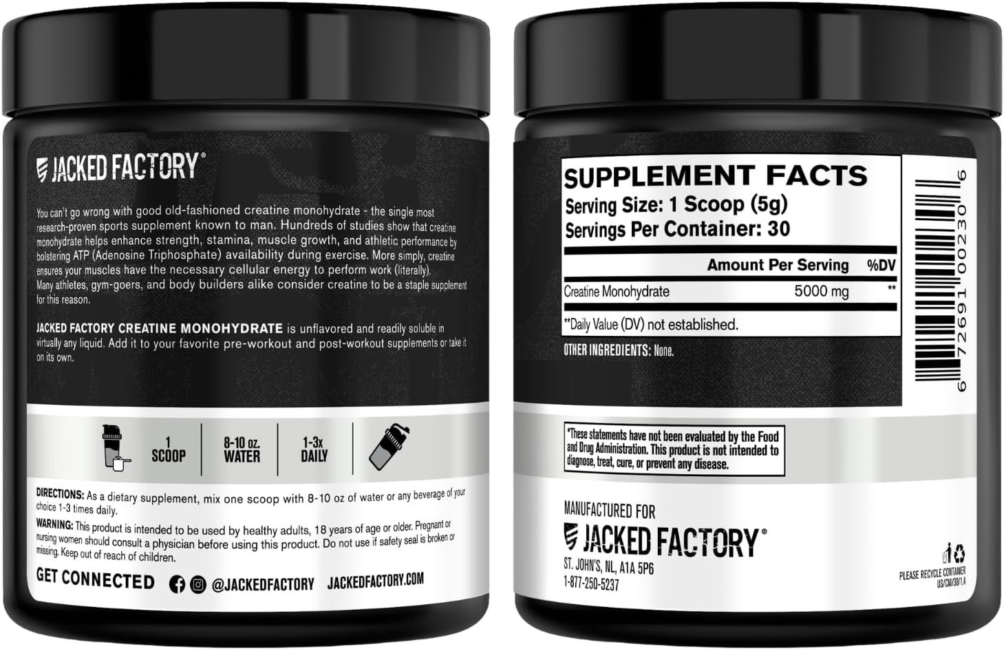 Third-Party Tested Creatine Monohydrate 150g – Pure Supplement for All Athletes