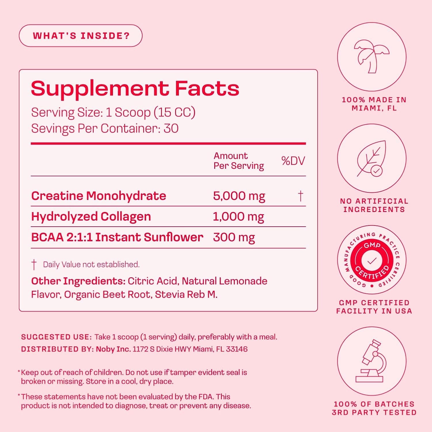 🔥 Creatine Monohydrate Powder For Women BCAA Collagen Glute Strength Workout ✨