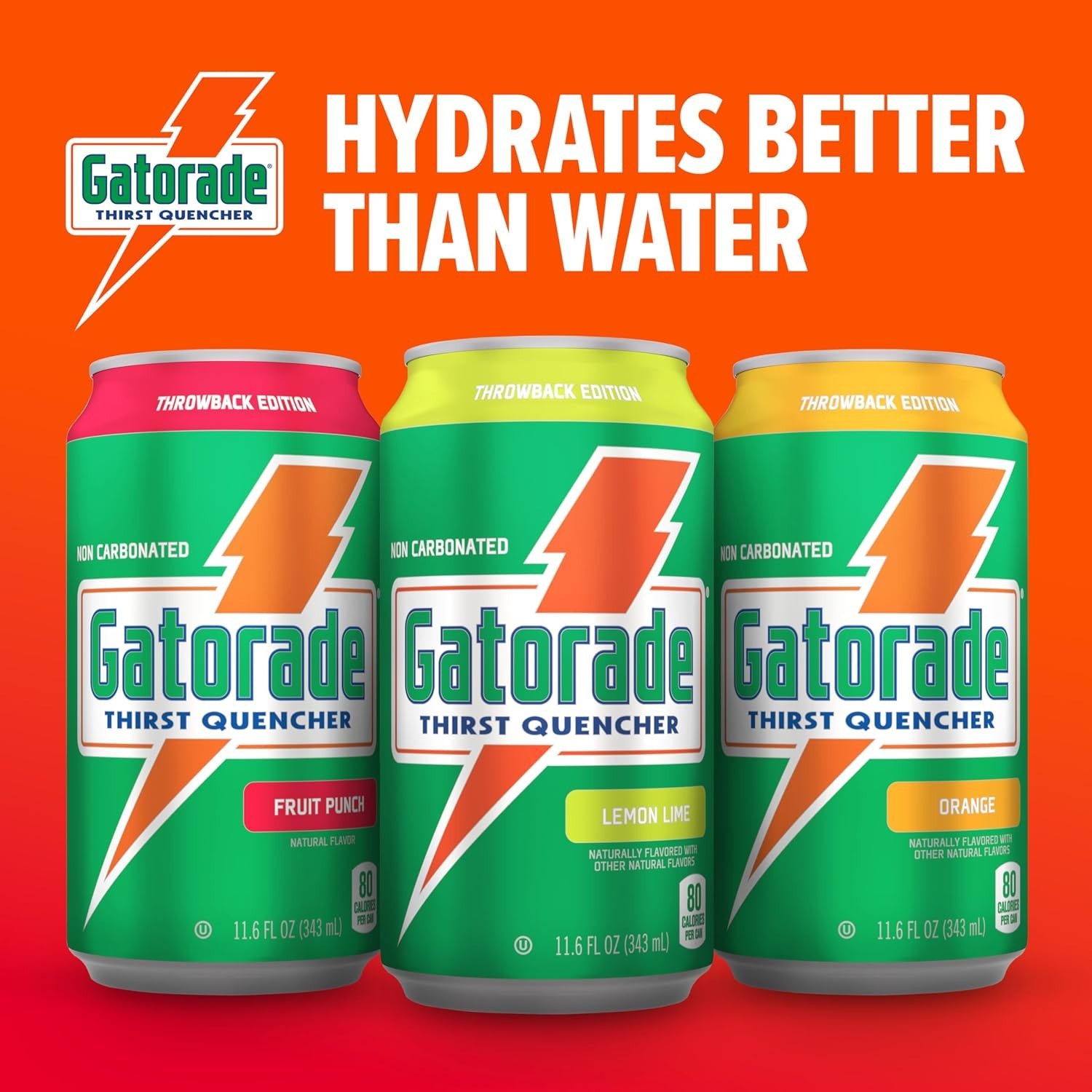 Gatorade Thirst Quencher, 3-Flavor Variety, 12 Fl Oz 12 (Pack of 18)