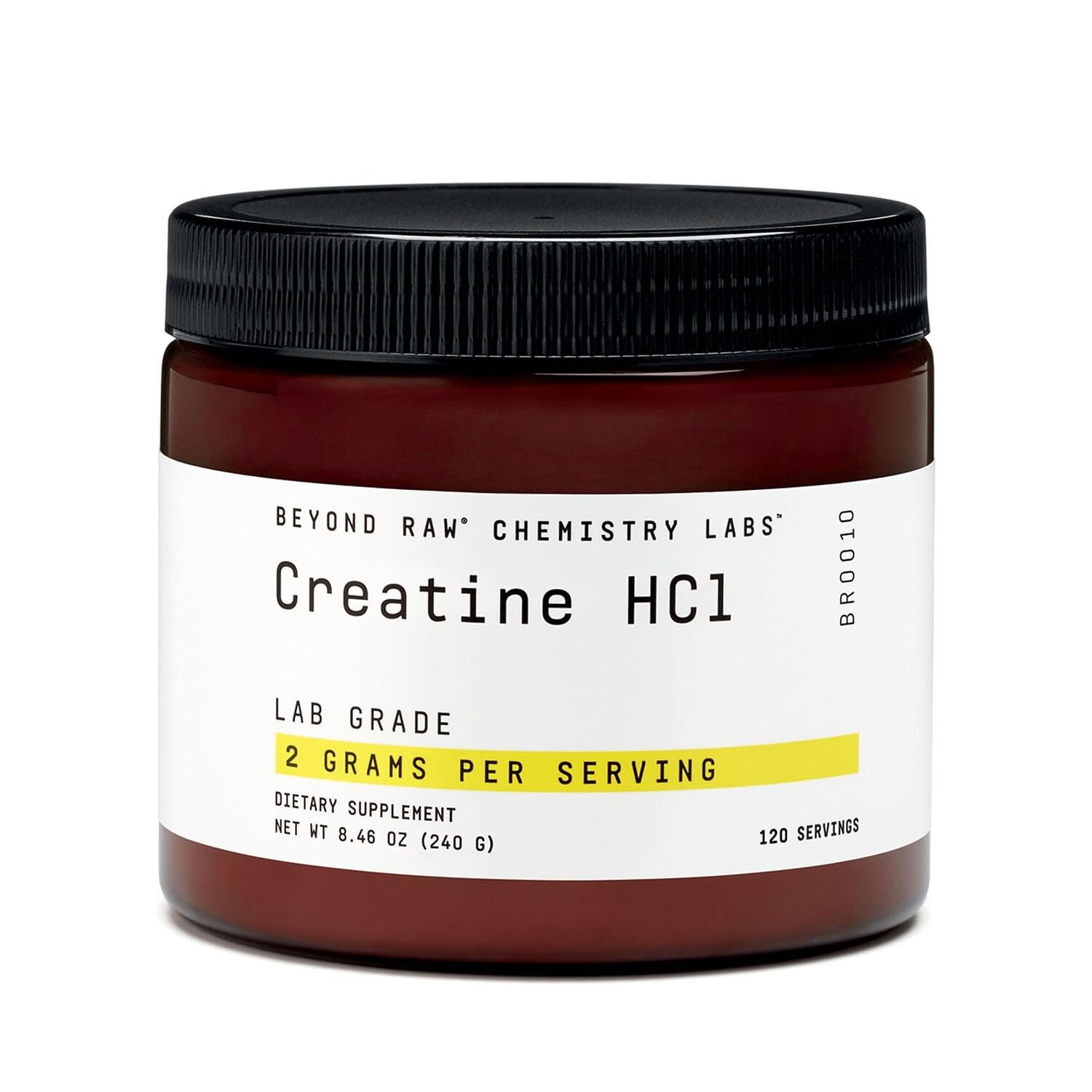 Chemistry Labs Creatine HCl Powder | Improves Muscle Performance | 120 Servings