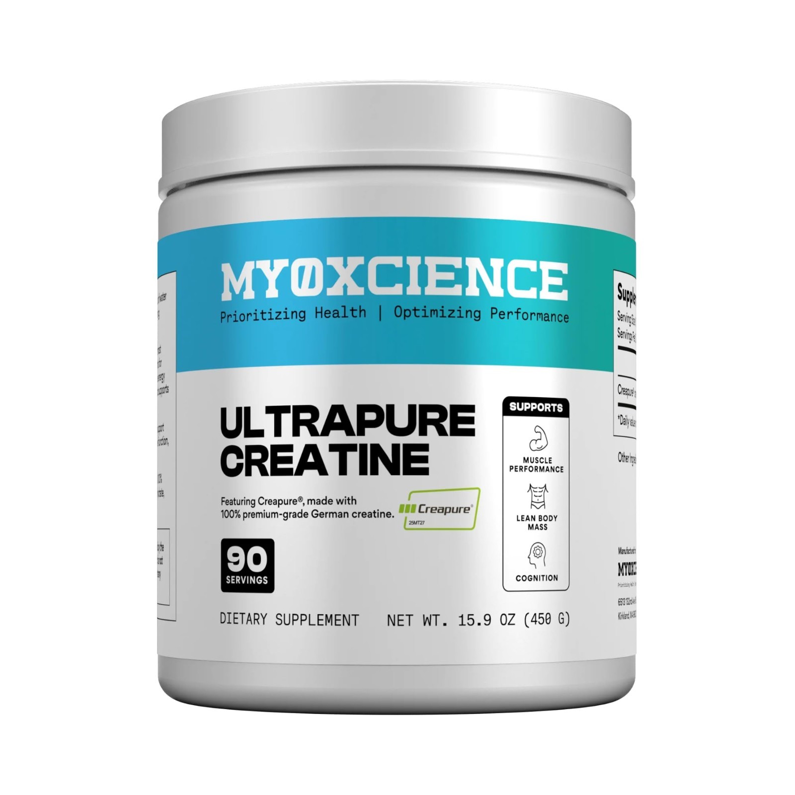 Creatine Monohydrate 5g | Pure German Formula | Boost Muscle Performance & Cogni