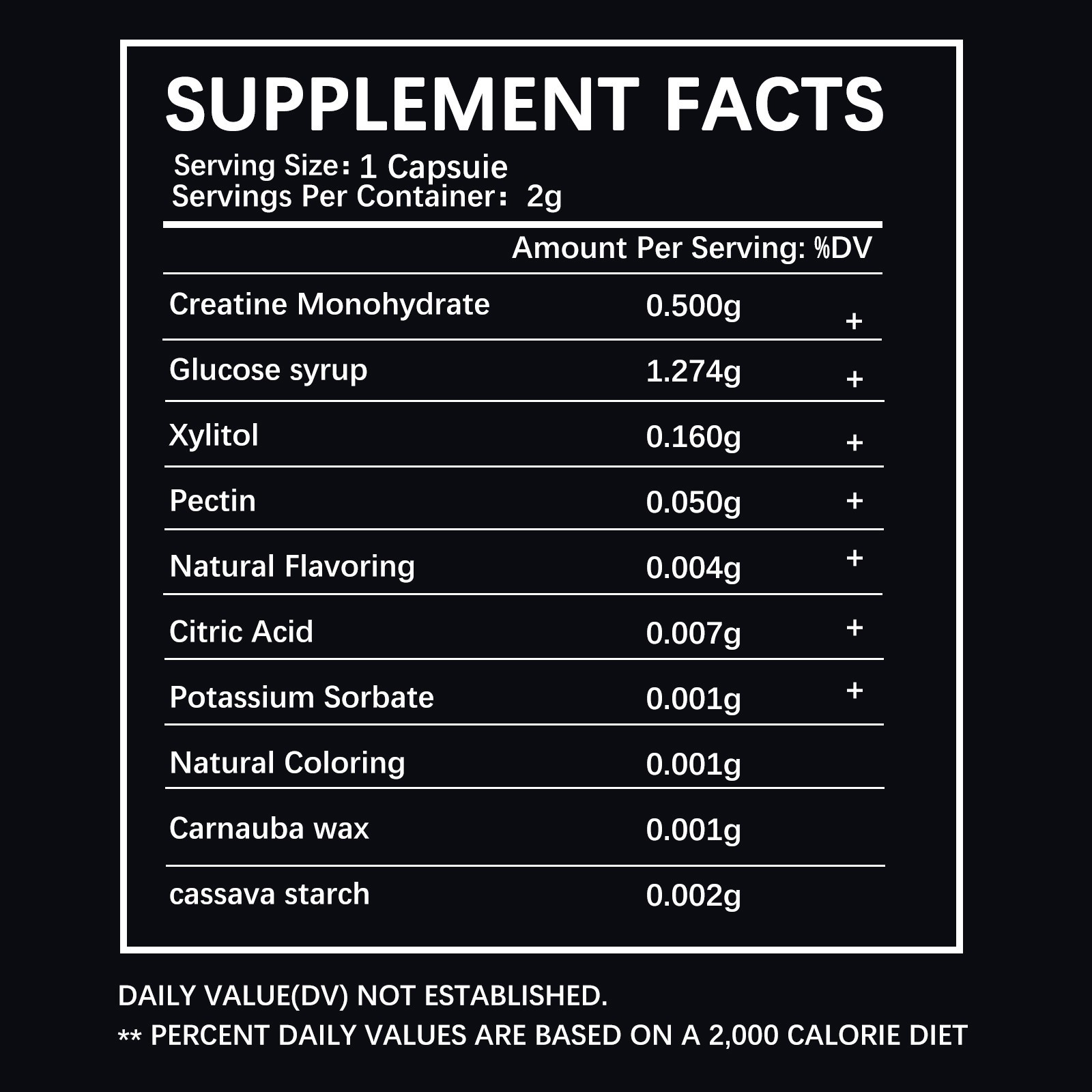 ESUNM Creatine Monohydrate Gummies, Sweet Raspberry, 150 Servings, Sugar-Free