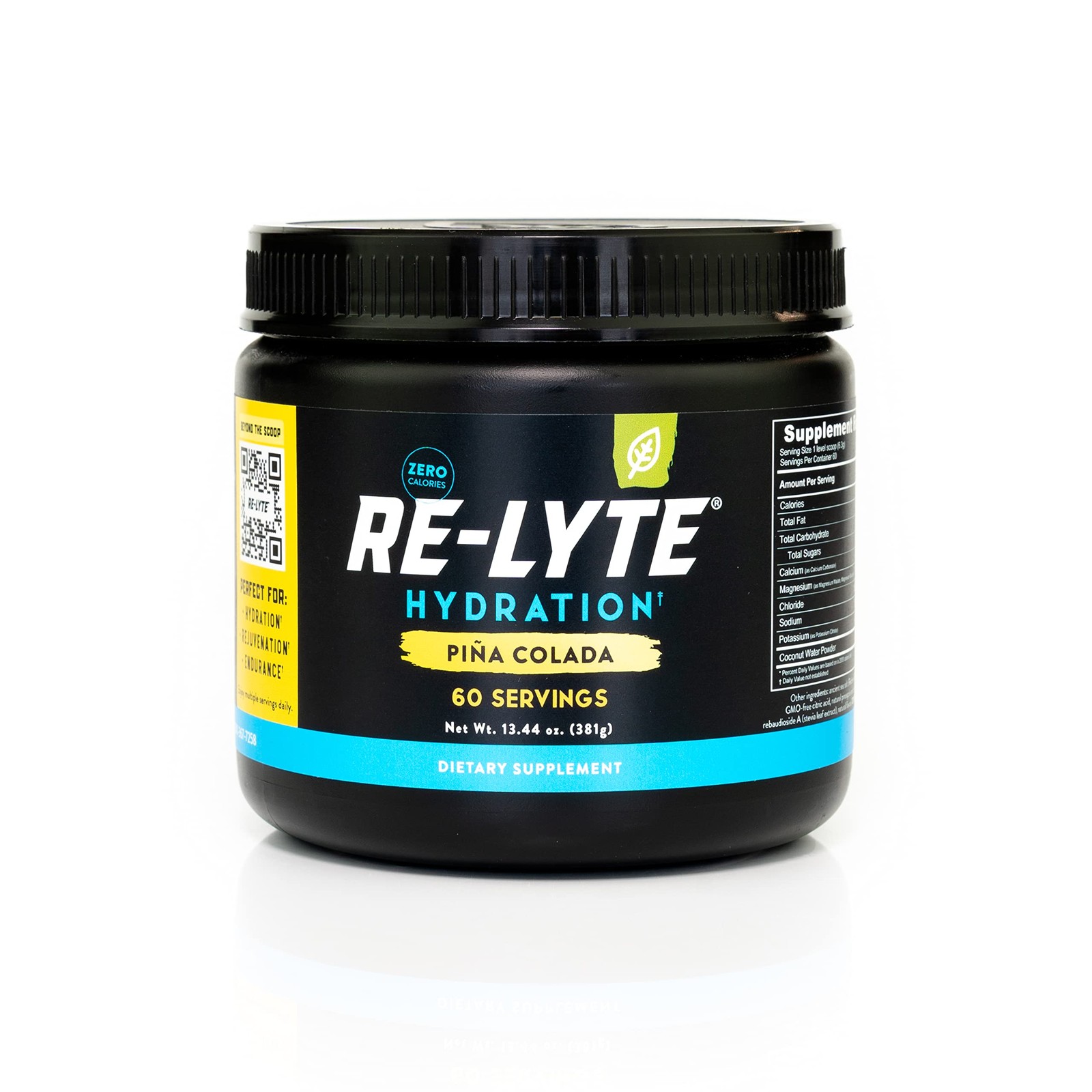 Redmond Re-Lyte Hydration Electrolyte Powder Mix Pina Colada 10634
