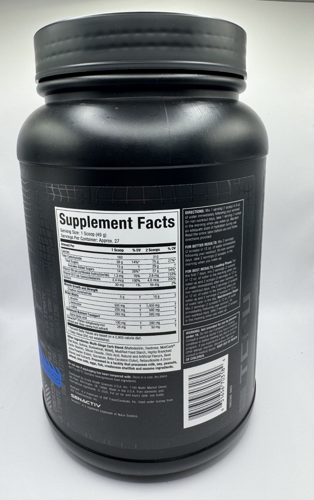 MuscleTech CellTech Creatine Powder Fruit Punch Post Workout 2.90LBS