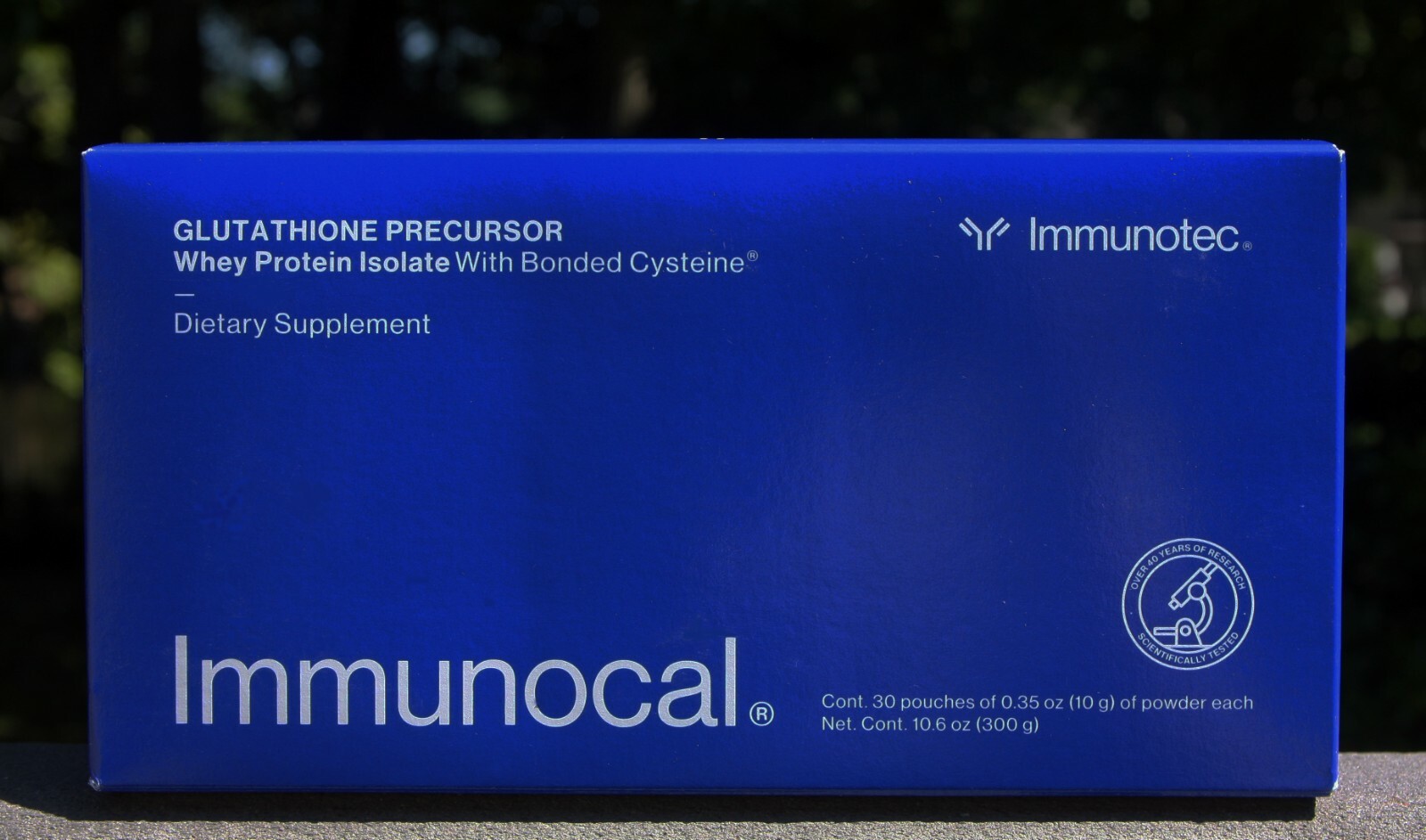 Immunocal Classic (Blue) Regular Glutathione Precursor, 30 Pouches by Immunotec