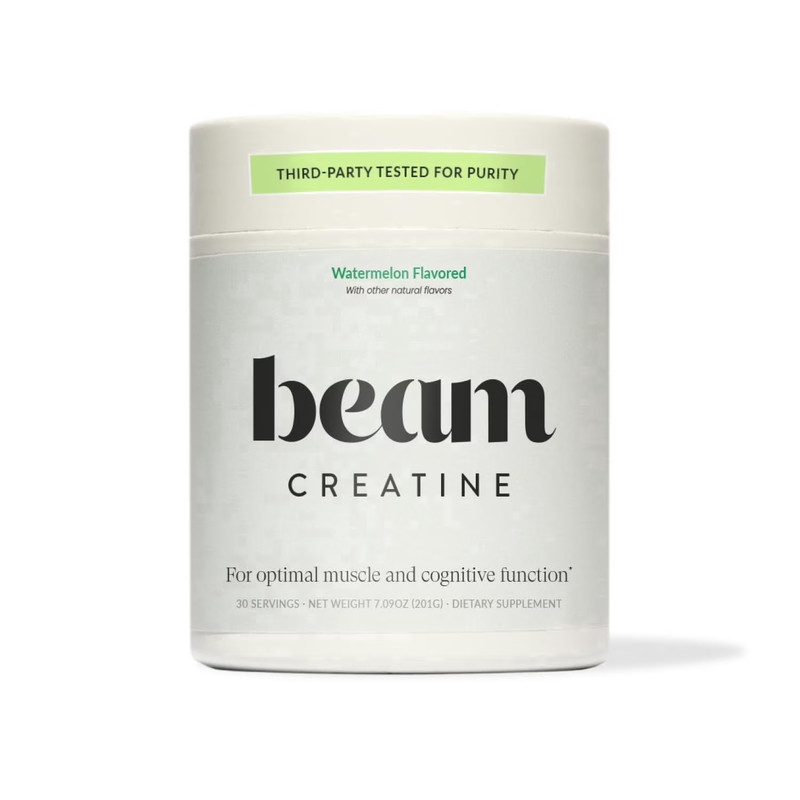 Beam Creatine Powder – Micronized, Third Party Tested Monohydrate for Strength &