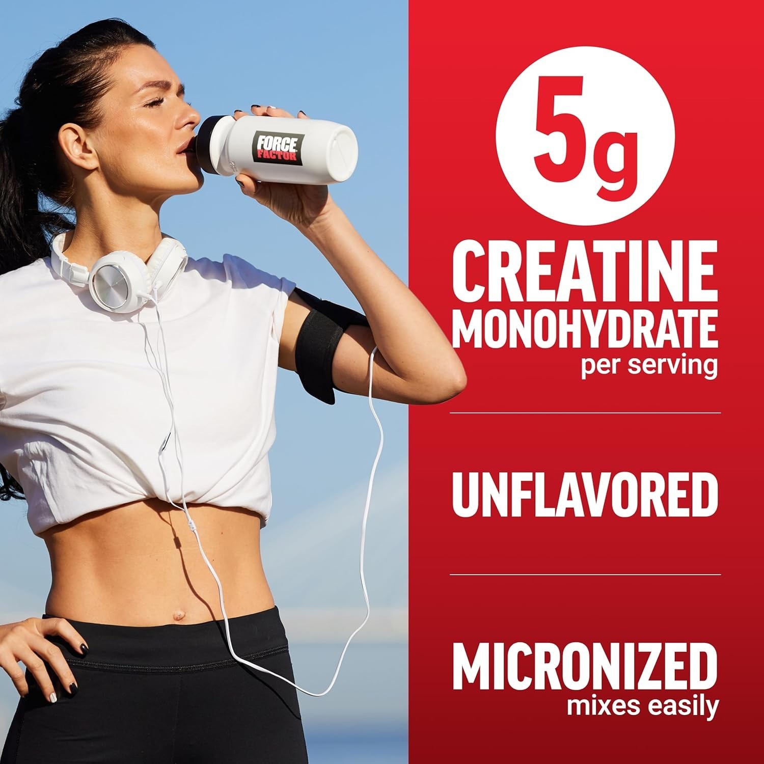Creatine Monohydrate Micronized Powder 500G, 5g Dose to Support Muscle Growth…