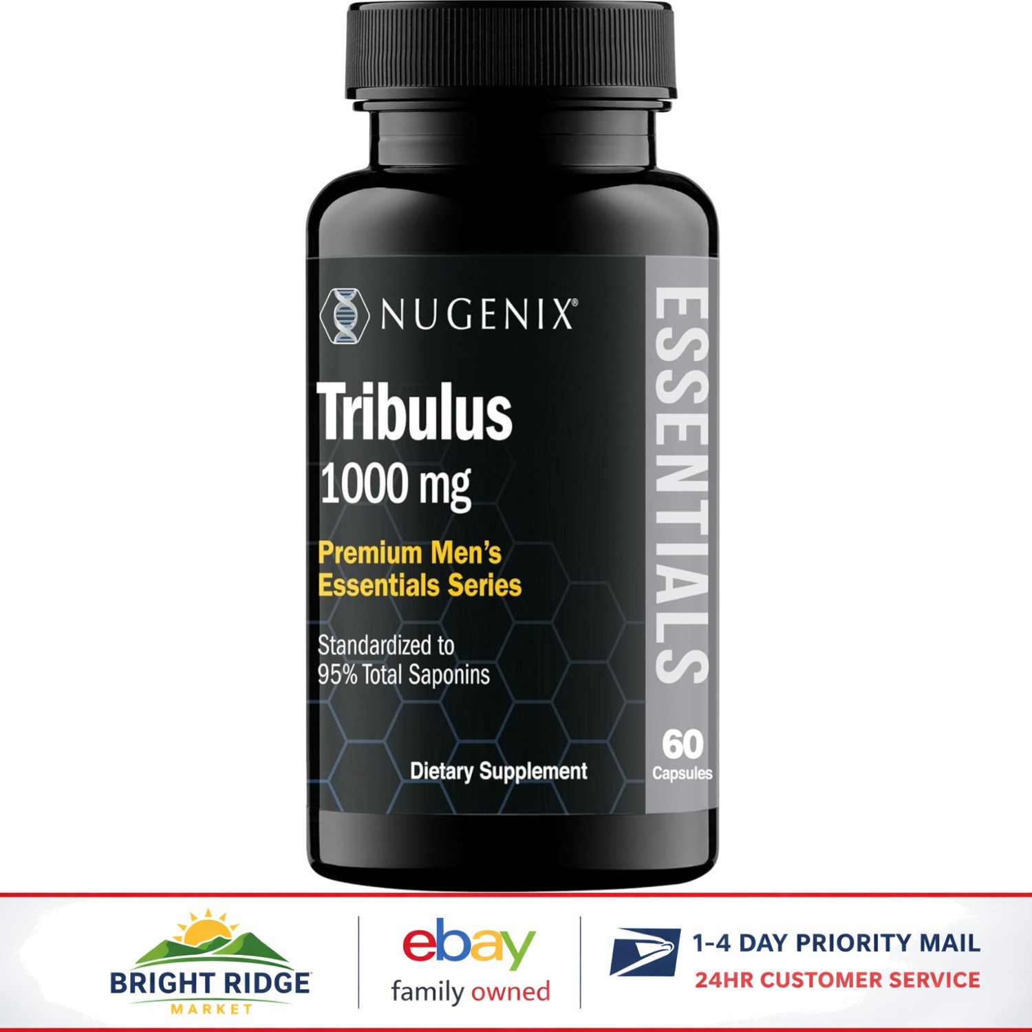 Extra Strength Tribulus Terrestris Extract for Enhanced Male Wellness