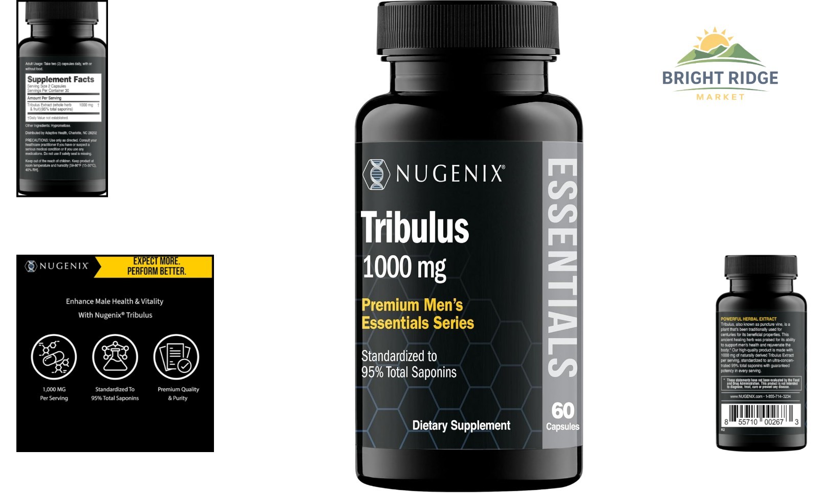 Extra Strength Tribulus Terrestris Extract for Enhanced Male Wellness