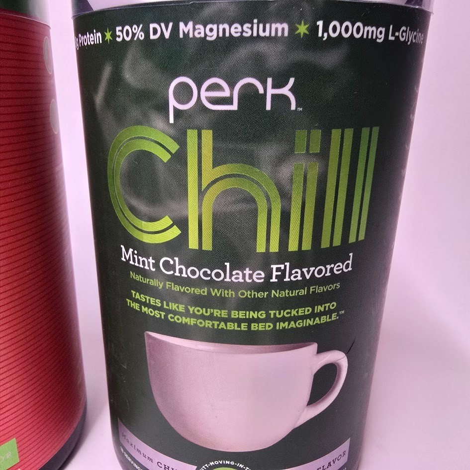 Perk Chill Mint Chocolate & Mexican Hot Chocolate Flavored (18 Servings each)