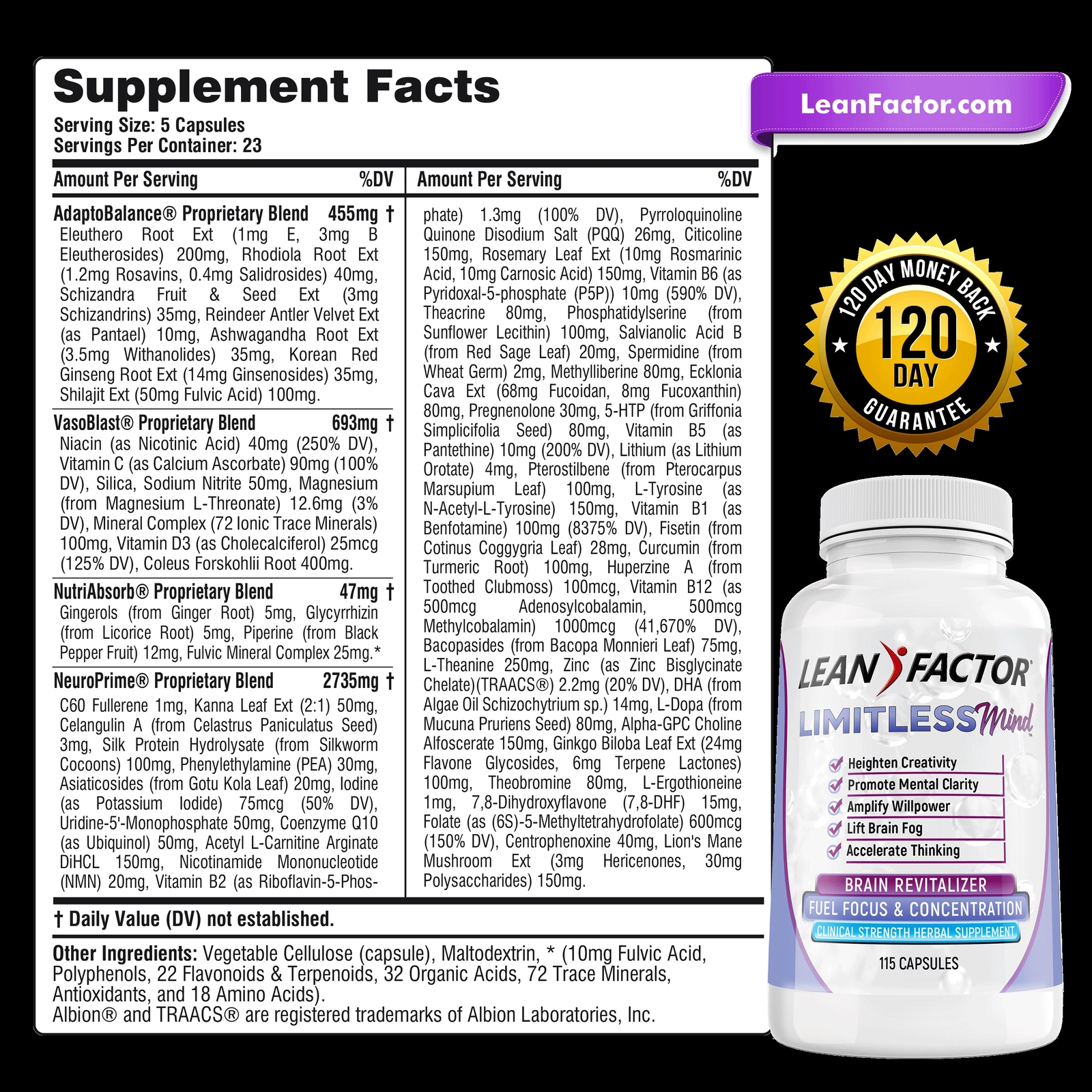 Limitless Mind – Ultimate Nootropic Brain Booster