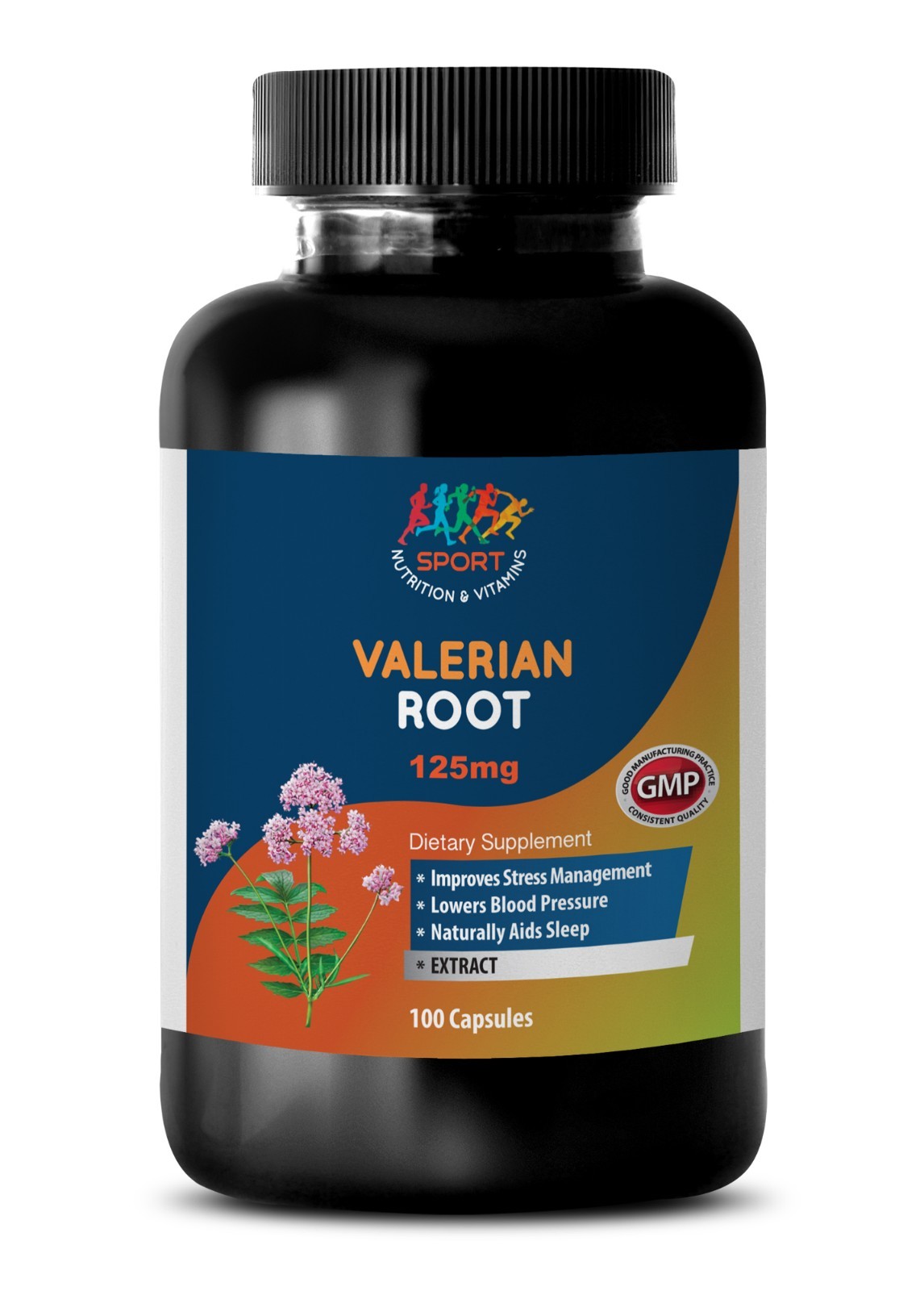 Valerian Root Extract Organic, Relaxation, Tranquil Rest, Sleep Support 1 Bot