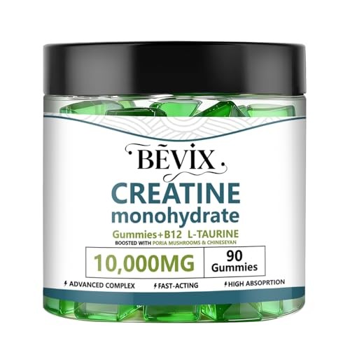 Creatine Gummies 90 Count Energy Strength Muscle Build