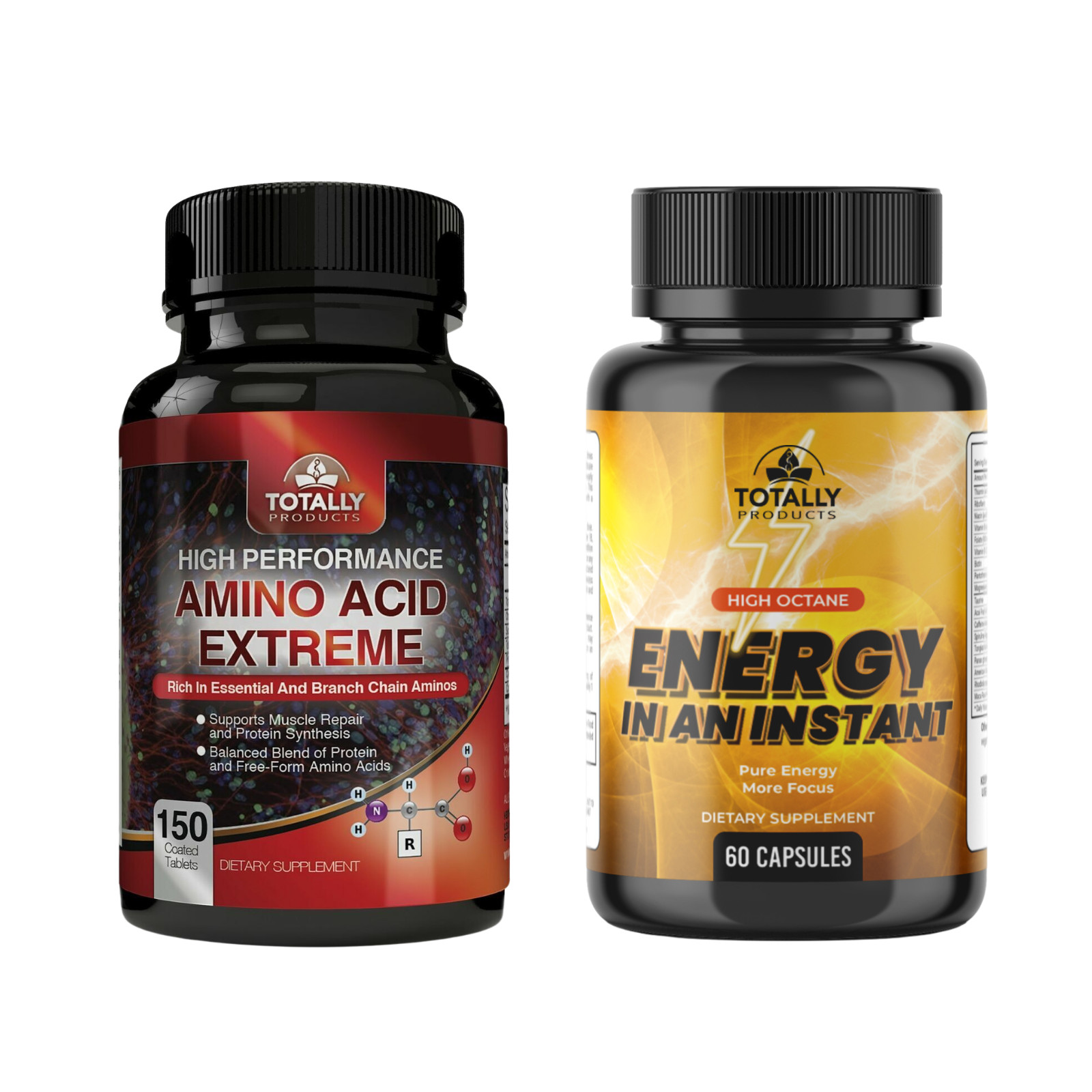 Amino Acid Muscle Growth Supplement & Energy Boost Brain Health Memory Support