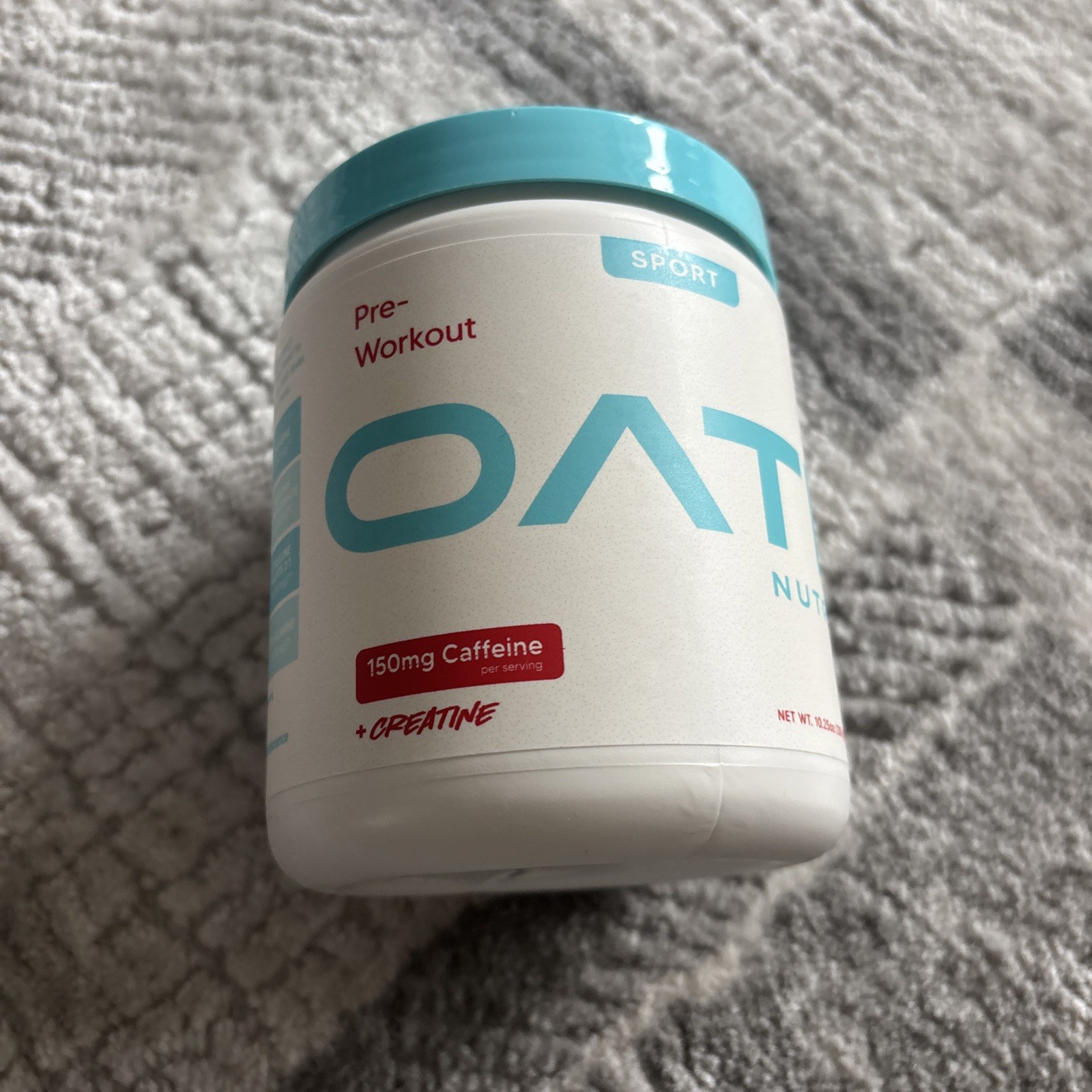 Oath Nutrition Pre-Workout Powder Coco Razz 150mg Caffeine Creatine 10.25oz