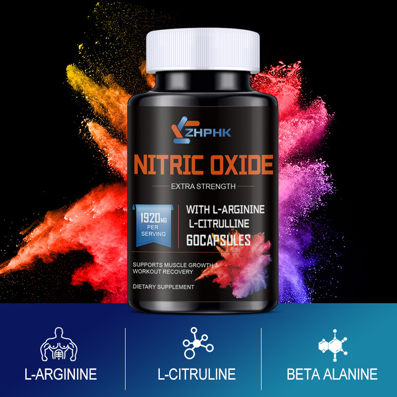 Nitric Oxide Booster, Extra Strength L Arginine Nitric Oxide & Circulation Boost