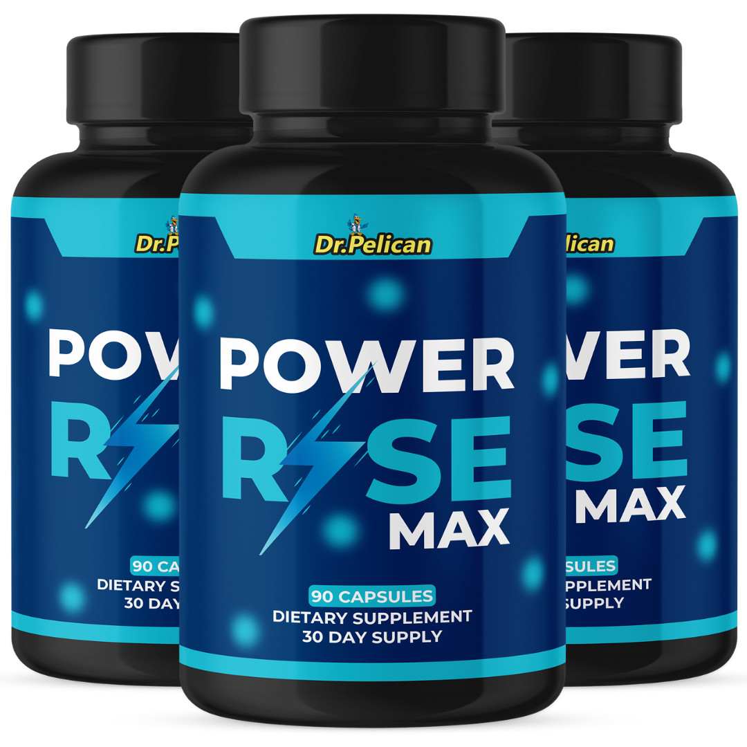 Power Rise Max- Bodybuilding & Men’s Health Support- 3 Bottles- 270 Capsules